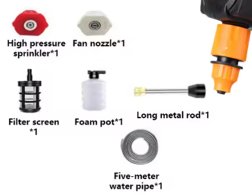 60 Bar Cordless Pressure Washer - Complete Kit