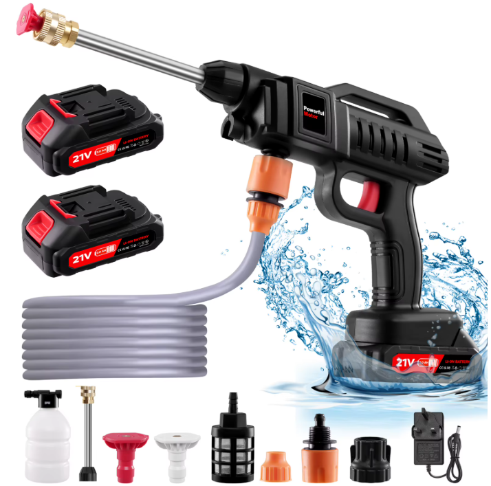 60 Bar Cordless Pressure Washer - Complete Kit